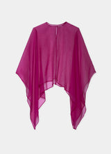Isolda Natural Silk Cape