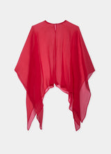 Isolda Natural Silk Cape