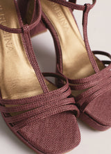 Orlando raffia sandal