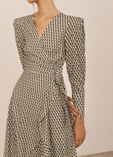 Geometric Smiler Dress